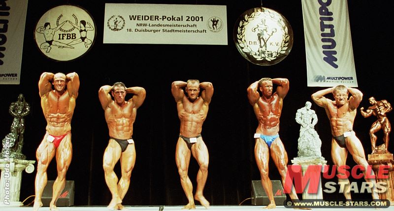 Bodybuilding NRW & WEIDER Pokal 2001
