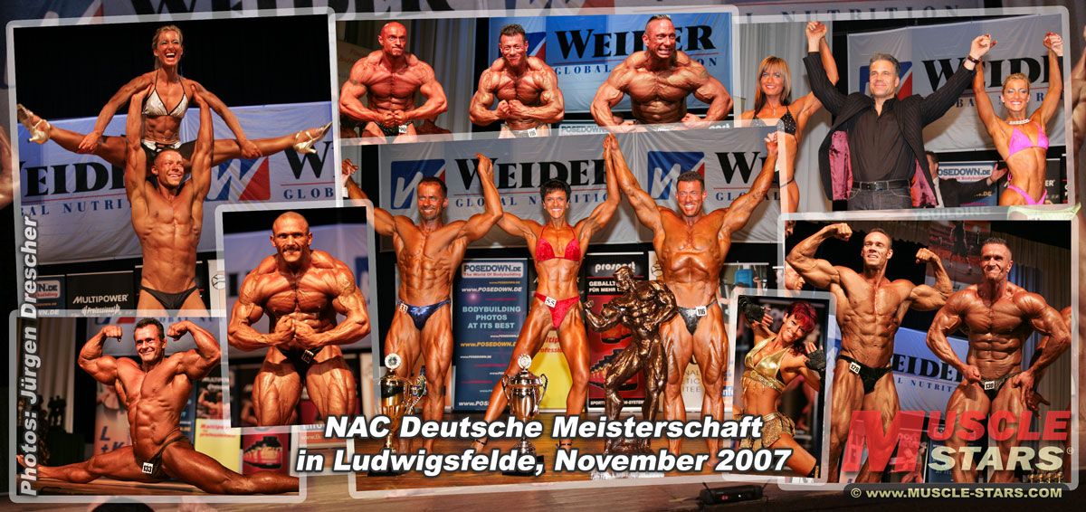 NAC Deutsche Bodybuilding- und Fitness Meisterschaft November 2007 in Ludwigsfelde
