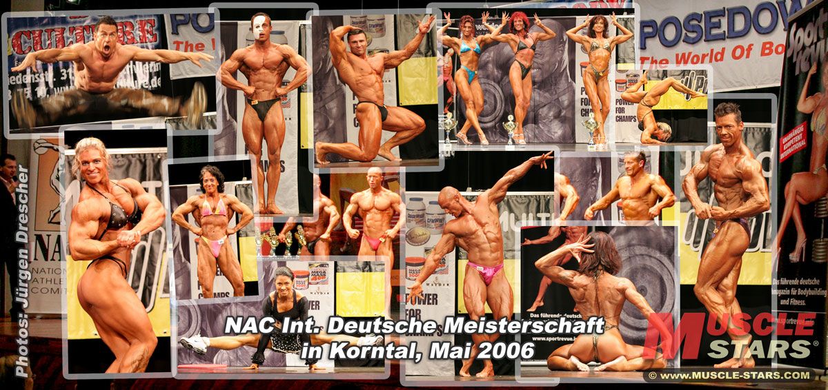 NAC Int. Deutsche Meisterschaft Fitness und Bodybuilding 2006 in Korntal